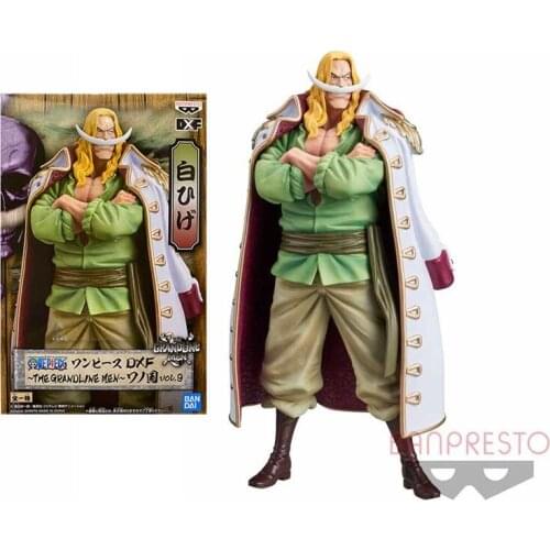 18Cm Bandai One Piece Edward Newgate Pvc Assembly Model Western Animiation Action Figure Kids Toys