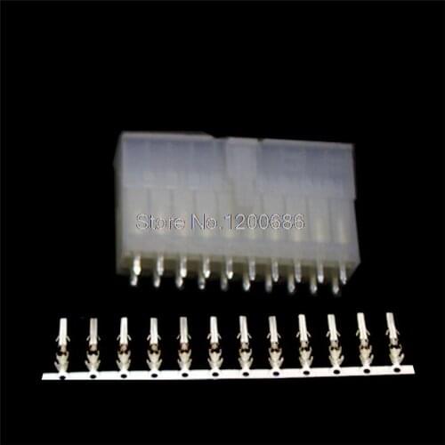 24Pin Automotive Connector 5557/5569 Connector 4.2MM Set Plug Terminal white
