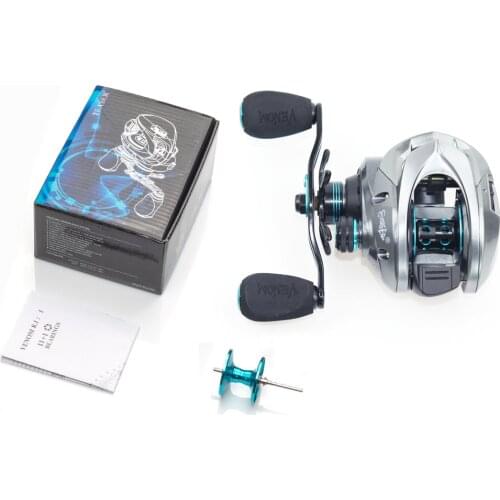 AI-SHOUYU Baitcasting Reel Magnetic Brake System 8KG Max Drag 11+1 BB 8.1:1 High Speed Fishing Reel Saltwater & Freshwater Wheel