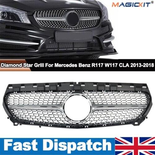 MagicKit For Mercedes Benz R117 W117 CLA CLA250 2013 2014 2015 2016 2017 Diamond Grill