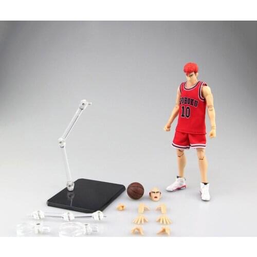 GREAT TOYS Dasin Hanamichi Sakuragi action figure SLAM DUNK GT model toy NO.10 RED IN STOCK
