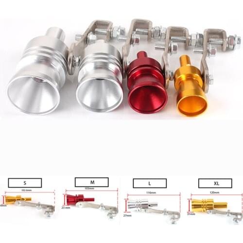 Four Color Universal Exhaust Car Refitting Turbo Whistle For BMW VW Etc Car Accessories Exhaust System Modification Exhaust