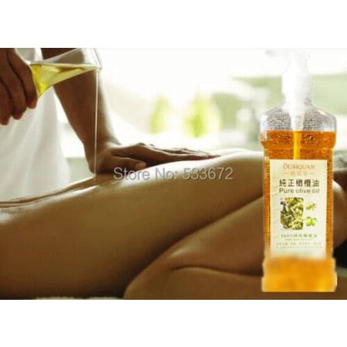 Pure Olive Oil Body Massage Oil Cream Salon SPA Products Use Hospital Equipment 550ml