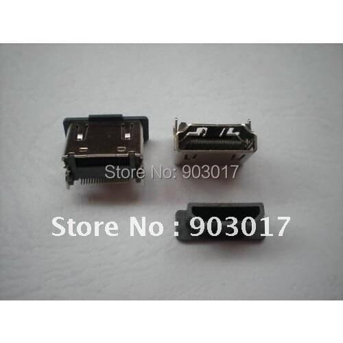 HDMI Female Jack 19pin Connector 180 Degree 12 pcs per lot hot sale