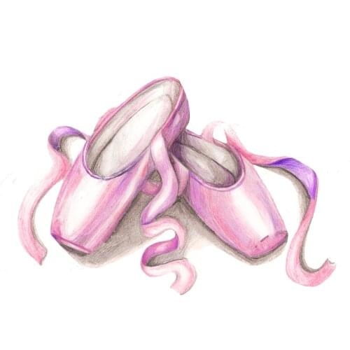 JMINE Div 5D ballerina girl Ballet pink Shoes Full Diamond Painting cross stitch kits art Scenic 3D paint by diamonds