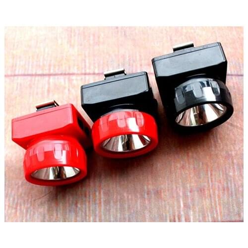 China Moving Headlamp Explosion Proof Lamps Hunting Lamps Q5 1W Black and Red Color 10Pcs/Lot Best Gift in Christmas LD-4625