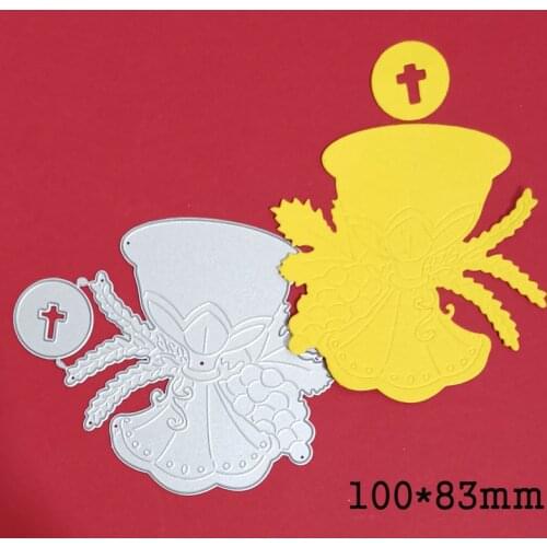 Metal cutting dies Holy grail cross 2021 new craft knife blade punch die stencils Scrapbooking paper card making die template