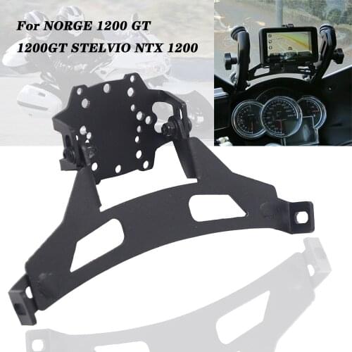 Navigation Bracket Motorcycle for GUZZI NORGE 1200 GT STELVIO NTX 1200 GPS Navigator USB Charging Phone Holder