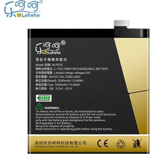 New Original LEHEHE BLP675 for OPPO FINDX 256G/512G 3400mAh Smartphone Replacement Batteries with Tools Gifts