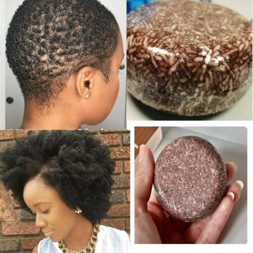 Organic Natural Soap Bar Hair growth Solid Shampoo Conditioner Moisturise SLES-Free Clean Vegan