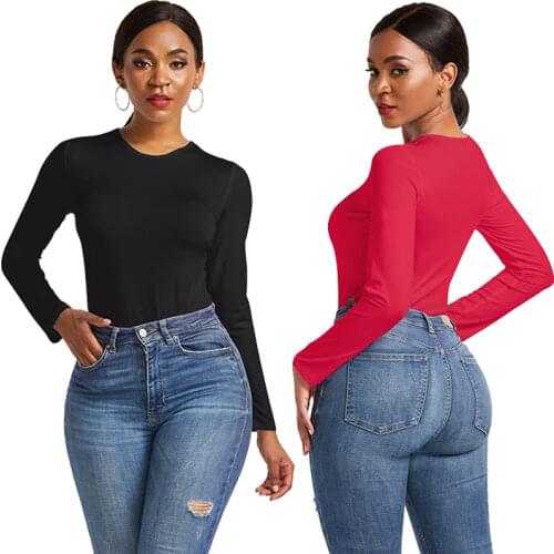 Autumn Winter Women Ladies Jumpsuit Long Sleeve Crew Neck Sexy Bodysuit Female One-Piece Romper Overalls Sport Outfit Streetwear