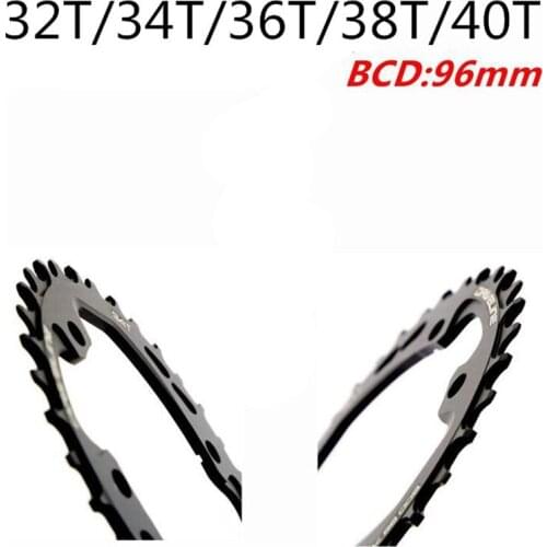 Mountain bike BCD 96mm positive and negative chainwheel 32T/34T/36T/38T/40T for shimano M782/M672/M622/M612/M8000/M9000