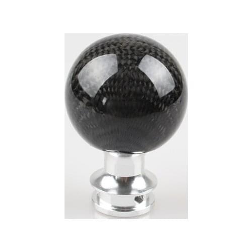 QDAEROHIVE ST RS Carbon fiber car Gearshift knob fitting for Ford Fiesta Focus RS ST model