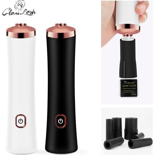 GLAMLASH Electric Eyelash extension glue shaker Lash glue tools Nail Polish Tattoo Ink Pigment Liquid Shaker Makeup Tool
