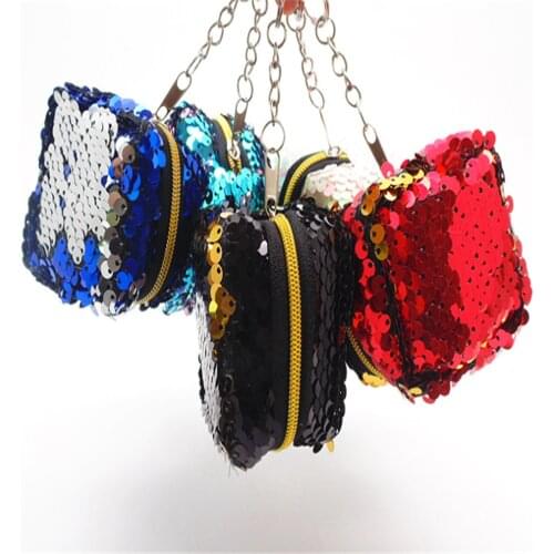 Mini Small 6*5CM Approx, Bright Colors , Gift Coin BAG Purse Wallet , Pocket Coin Pouch Case