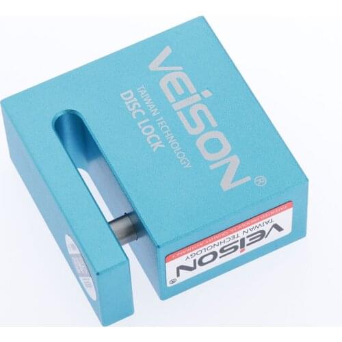 Waterproof Disc Lock Disc Lock Motorcycle Lock Lock With 2 Keys, Blue