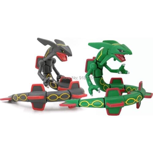 10/Lot 2 Styles Ray Black Green 6.5-7CM Anime Action Figure PVC Model For Children Toy