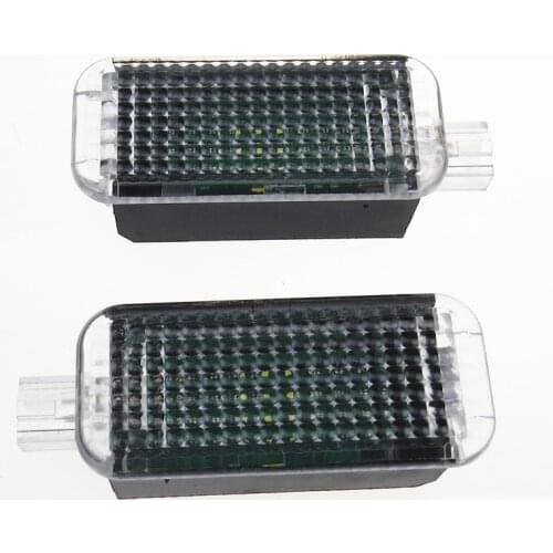 2 Pcs 3AD 947 409 LED Indoor Footrest Light For A5 A6 A7 Q3 Q5 Q7 Passat B6 Golf MK5 MK6 Octavia Seat Leon 3AD947409