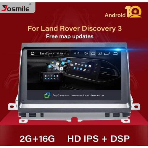 2GB Android 10 Car Radio For Land Rover Discovery 3 LR3 L319 2004~2009 Multimedia Player Stereo GPS Navigation Audio Head unit