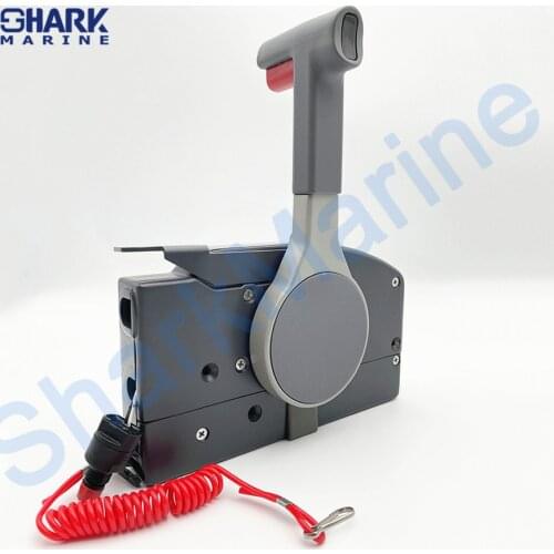 Side Mount Control box for YMH(Push to open)，YAMAHA Engines (Simple) push throttle