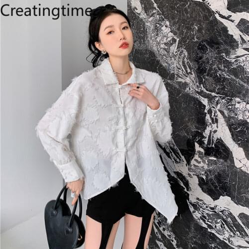 Женские белые рубашки CREATINGTIME China At AliExpress