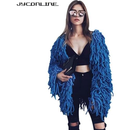 Jyconline Artificial Fur Coats
