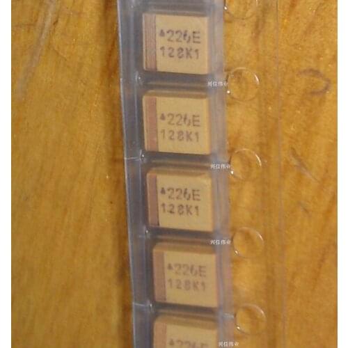 Original 5pcs/ 1210 25V22UF B Type3528 226E Tantalum Capacitor SMD