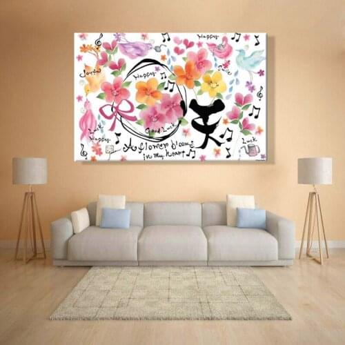 Paint by number art painting by numbers Decorative pattern characteristic fashion personality Handmade Filling and coloring