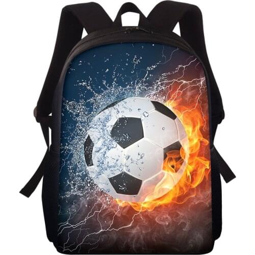 One Piece Custom Pattern Football Team Logo Schoolbags Teenagers Girls Boys Student Travel School Book Bag Kids Mochila Backpack