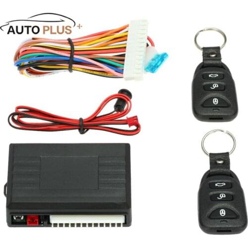 Universal Car Auto Remote Central Control Box Kit Door Lock Locking Keyless Entry System with Trunk Release Button LED Indicate