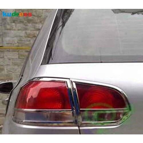 Rear Light Lamp Cover Trim For Volkswagen For VW Golf 6 MK6 2009 2010 2011 2012 2013 ABS Chrome Car Taillight Frame Trim Sticker