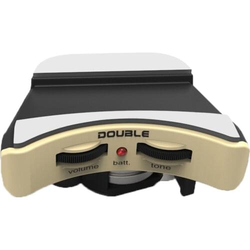 Guitar Pickup Preamp Misical Instrument Pickup with 1/4 Jack Volume & Tone Control for Guitar Ukulele for Guitar Accessories