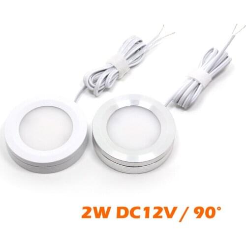 16pcs/lot New DC12V Mini 2W LED Downlight Indoor Ceiling Spot Lamp Surface Mounted
