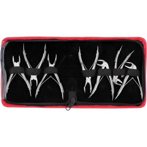 7pcs Dental Children Teeth Forcep Stainless Steel Extracting Pliers Set Dentist Surgical Clinic Tools With Kit Oral Teeth Care