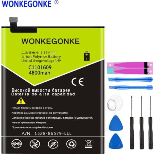 WONKEGONKE Battery for ASUS C11P1609 Zenfone 3 max 5.5" ZC553KL X00DDA Batteries Bateria