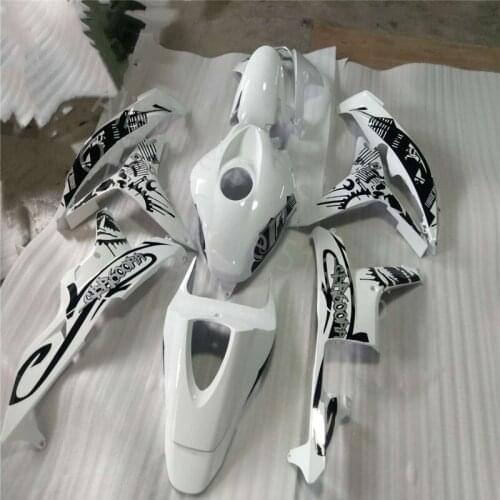 White black fairing setInjection molding for HONDA CBR 600 RR fairings 2007 2008 cbr600rr 07 08 motobike fairings