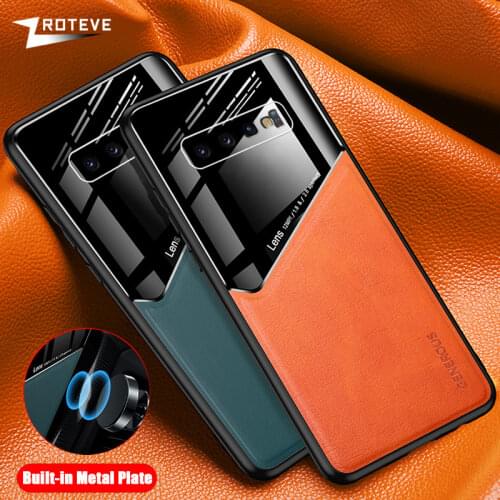 S10 Plus Case Zroteve For Samsung Galaxy S10 S20 FE Plus Coque PU Leather Cover For Samsung Note 20 Ultra S20 Note 10 Lite Cases