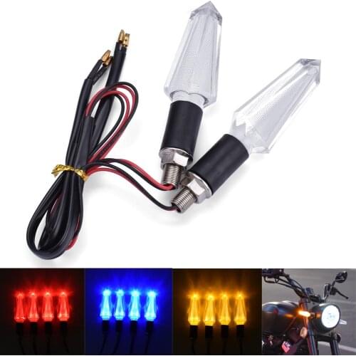 For DUCATI Hypermotard 796 821 939 950 1100 ST4S 748 900 Motorcycle Transparent Shell Turn Signal Lights Indicator Flasher