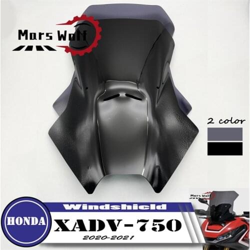 For Honda NEW X-ADV 750 XADV 750 XADV750 2020 2021 Motorcycle Accessories Windshield Windscreen Aluminum Wind Shield Deflectore