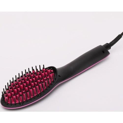 Electric Hair Straightener Ceramic Hot Combs Straightener Heating Combs Men Beard Straightener Brush Profissional Styling Tools