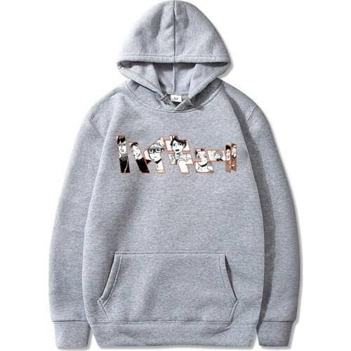 Haikyuu Kageyama Tobio Kenma Hoodie For Men Kuroo Anime Manga Shoyo Volleyball Fashion Designer Streetwear