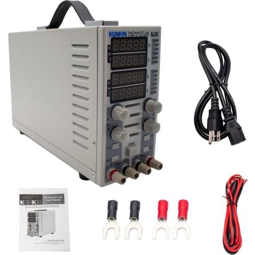 KL283 Dual Channel Adjustable LCD DC Electronic Load 300W 80V 30A
