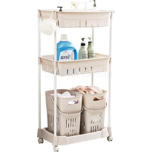 Laundry basket, laundry, dirty clothes, storage basket, floor, household bathroom, bathroom storage rack, rack
