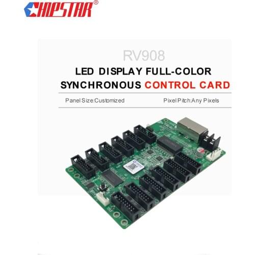 Linsn RV908M32 Synchronous Led Video Screen Receiving 2/4/6/8/16/32 Scan LED Control Card