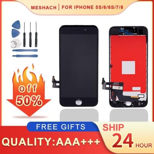 Best Quality Display Screen Touch Accessories Repair Parts Mobile Phones For Iphone 5S 6 6G 6S 7 8 7G 8G LCD Digitizer Assembly