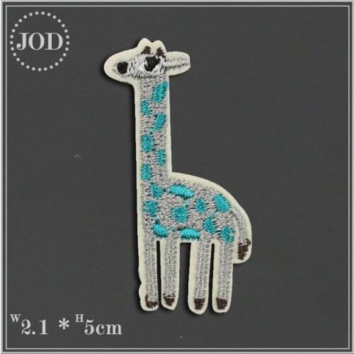 Mini Small Deer Cute Cartoon Iron on Patches for Children Clothing Kids Badges Fabric Sew on Stickers Applique Applications