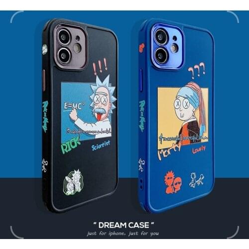 Taste Cartoons Painting Soft Case For Iphone 11 12 Pro Max Mini 7 8 Plus Xr X Xs Max Se Silicon Phone Retro Cover Fundas Capa