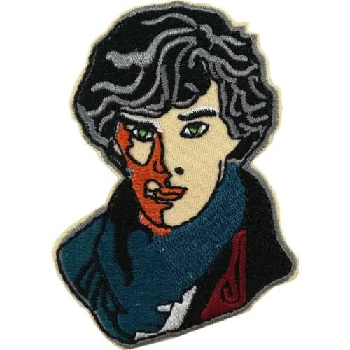 Sherlock TV show British drama series Embroidered NEW IRON ON Patches for clothing accessories jeans backpack