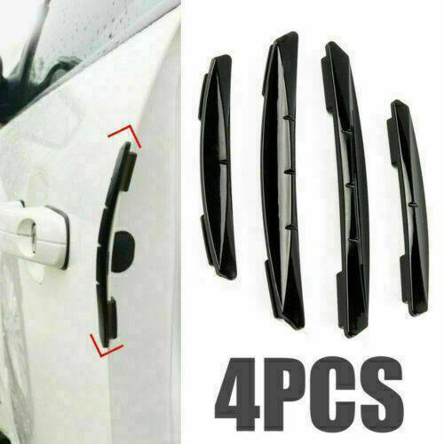 NEW 4pcs Car Sticker Door Edge Guards Trim Molding Protection Strip Scratch Protector Car Crash Barriers Door Guard Collision
