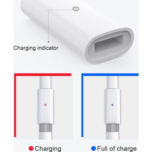 Charging Connector Adapter 1 Charger Touch Pen Power Adapter Charger Touch Stylus Power Connector for Apple Pencil